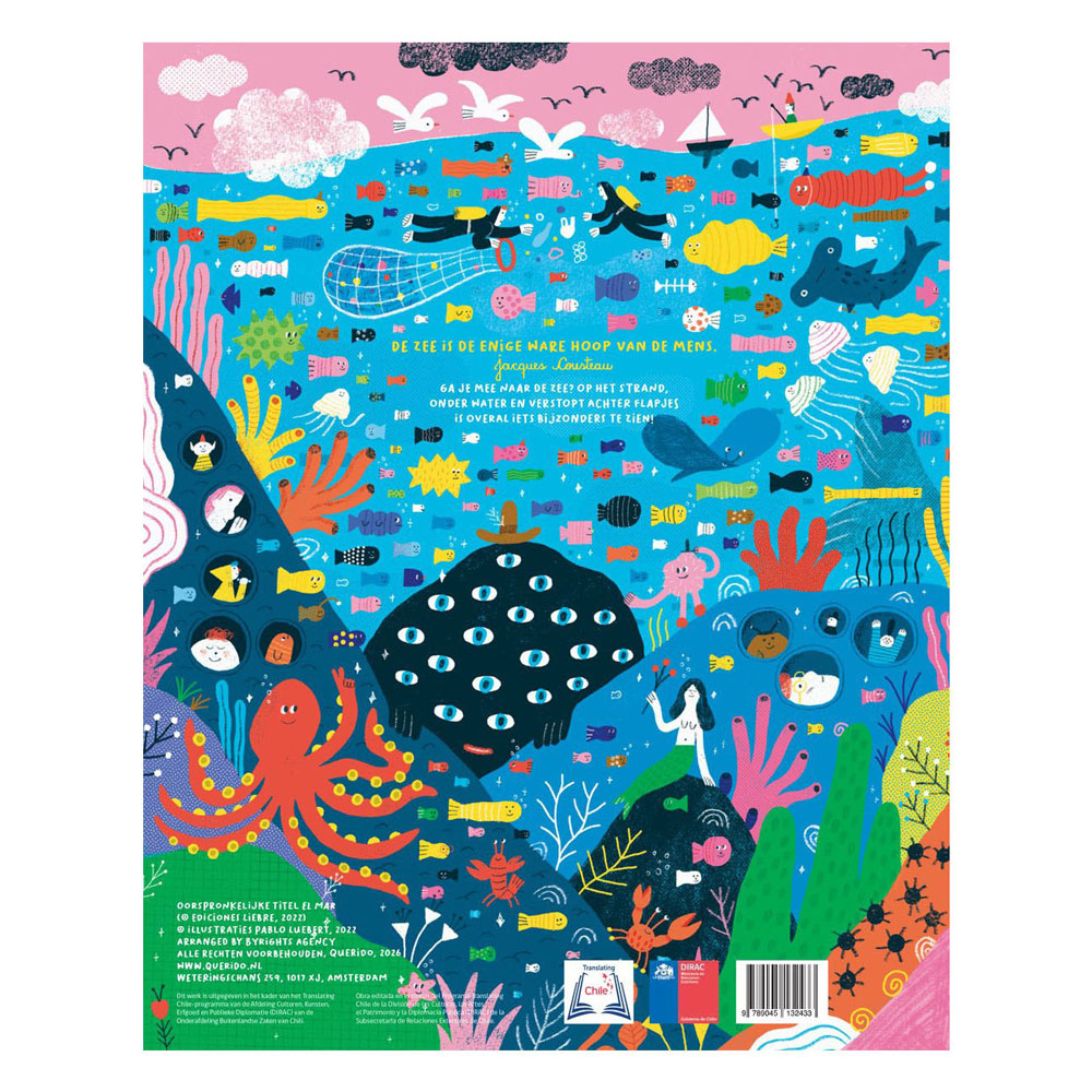 De zee - Uitklapboek