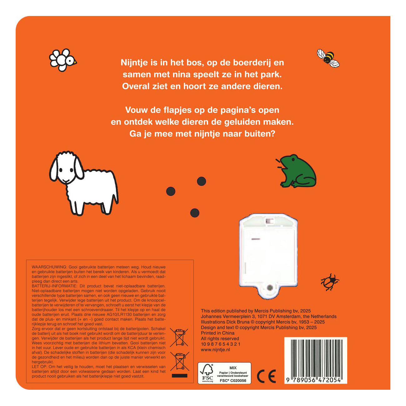 met nijntje naar buiten