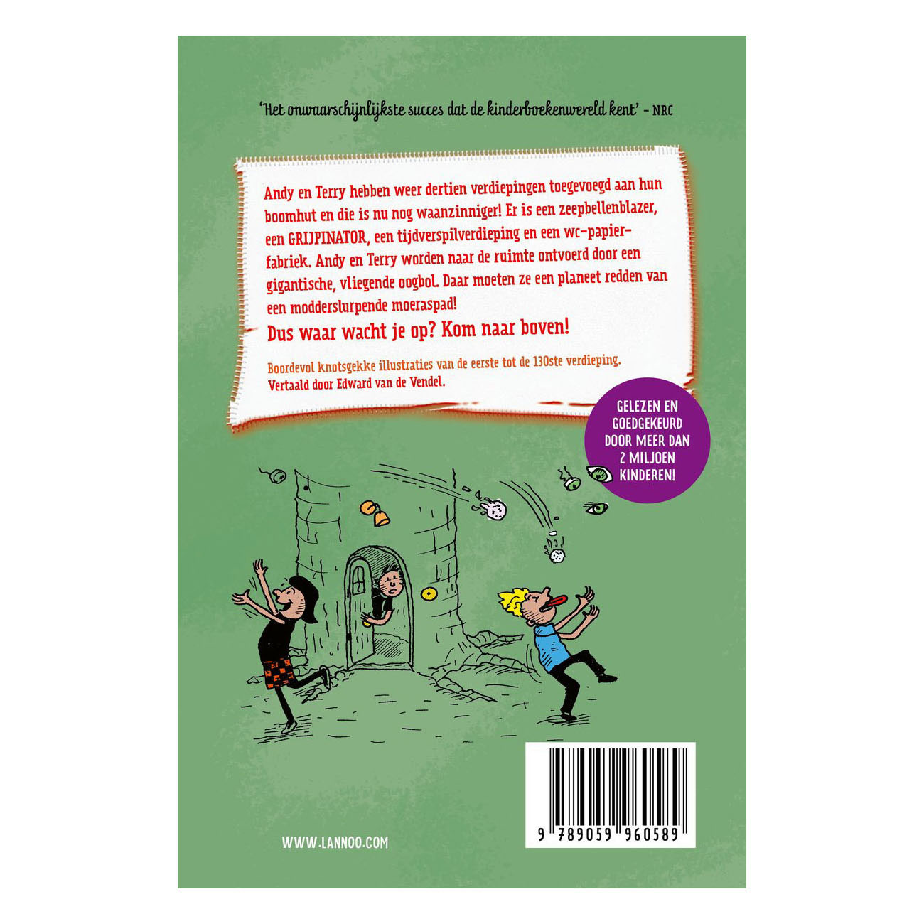 De waanzinnige boomhut van 130 verdiepingen