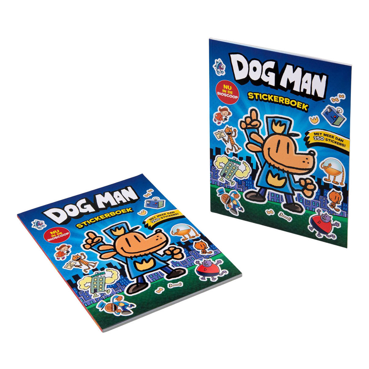 Dog Man Stickerboek