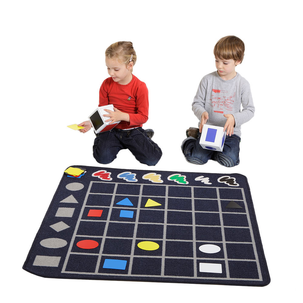Formen und sortieren Playmat Spiel
