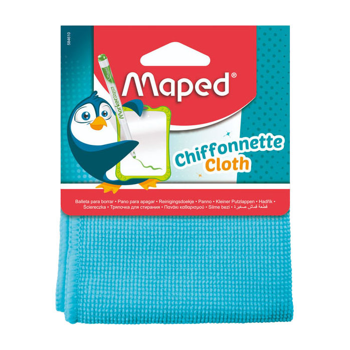 Wisdoek Maped microvezel 20x20cm blauw