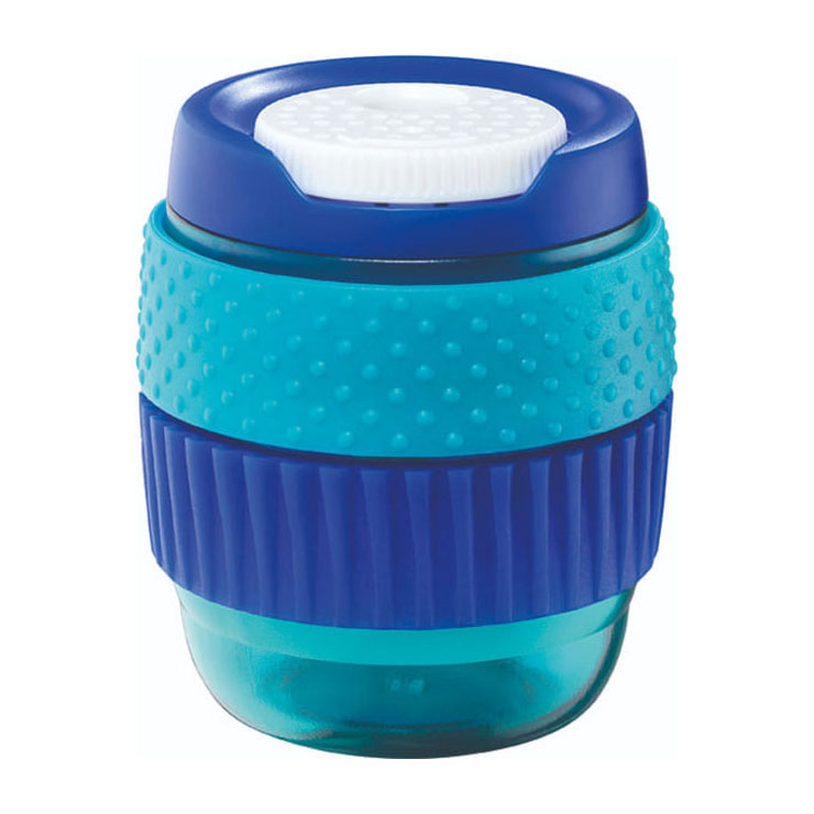 Maped Kidy Learn Konzentrations-Bleistiftspitzer, 1-Loch, Blau