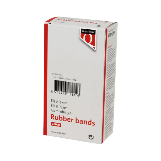 Quantore Elastic 24 150 x 1,5 x 1 mm 100 grammes