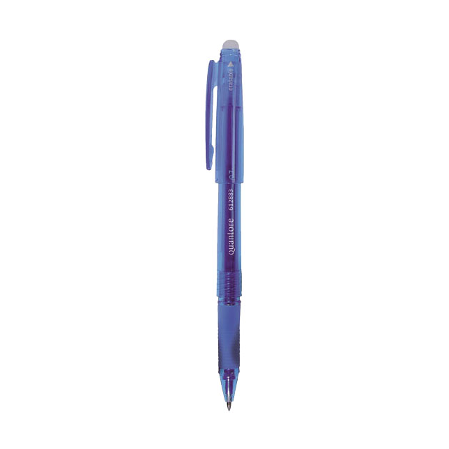 Stylo gel effaçable Quantore 0,7 mm bleu 12 pièces.