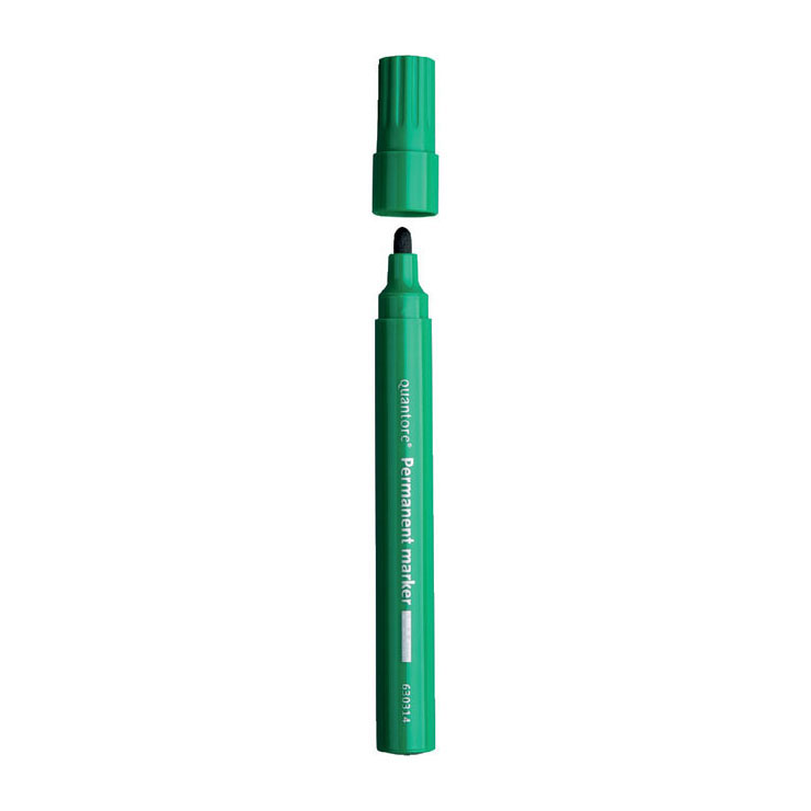 Permanent marker Quantore rond 1-1.5mm groen