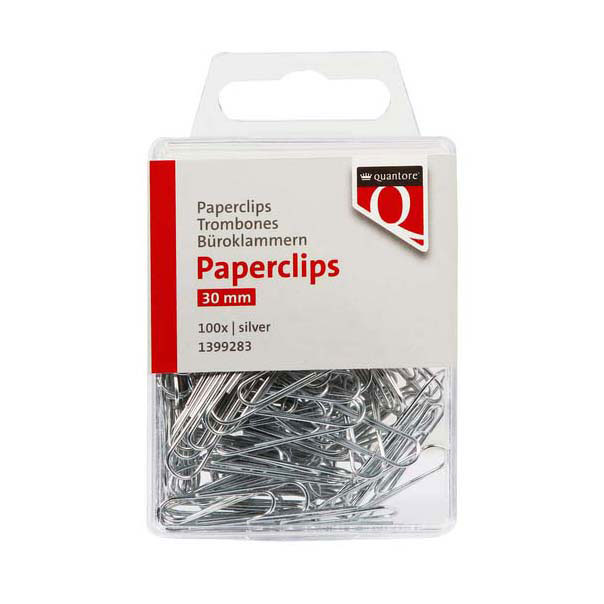 Paperclip 30mm Zilver, 100st.