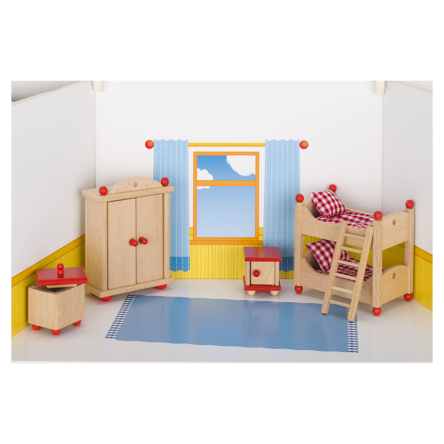 Goki Puppenhausmöbel Kinderzimmer