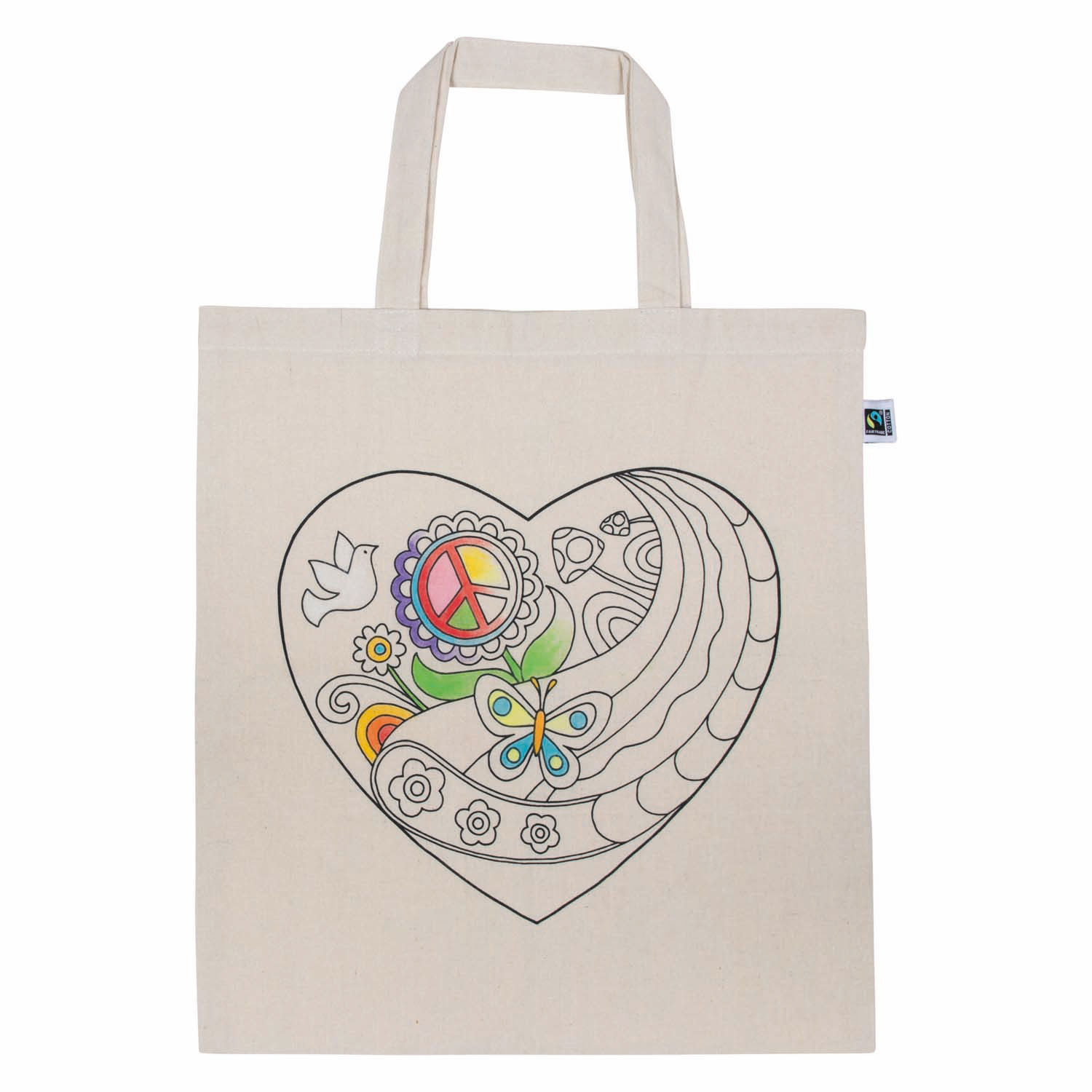 Sac en coton Goki Coeur