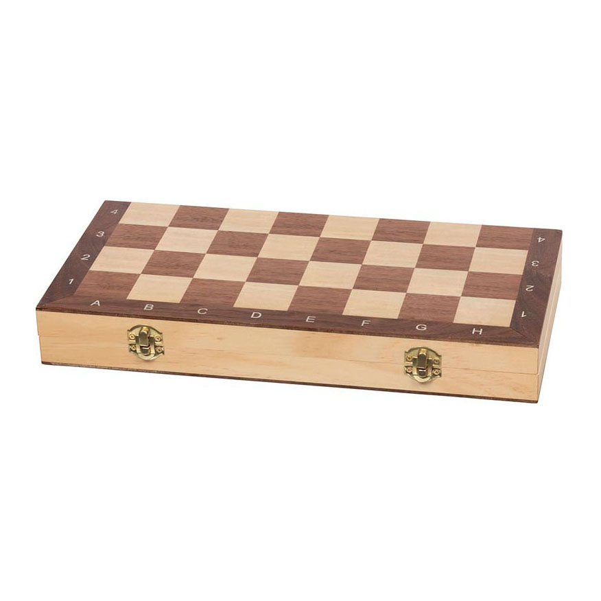 Goki Schachspiel aus Holz im Koffer