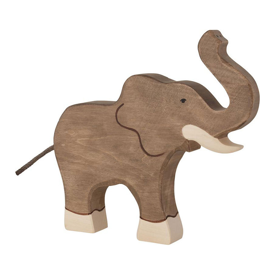 Trompe d'éléphant en bois Holztiger