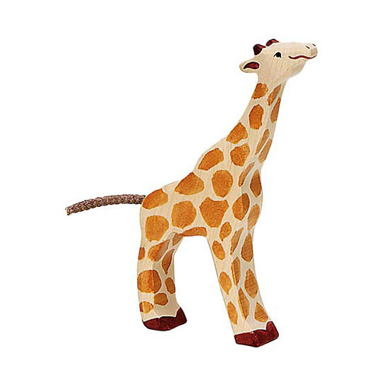 Petite girafe en bois Holztiger