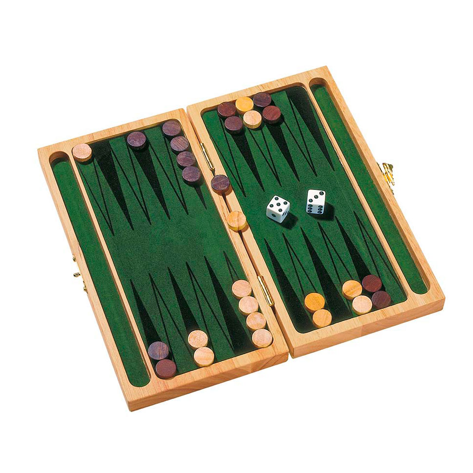 Houten Backgammon