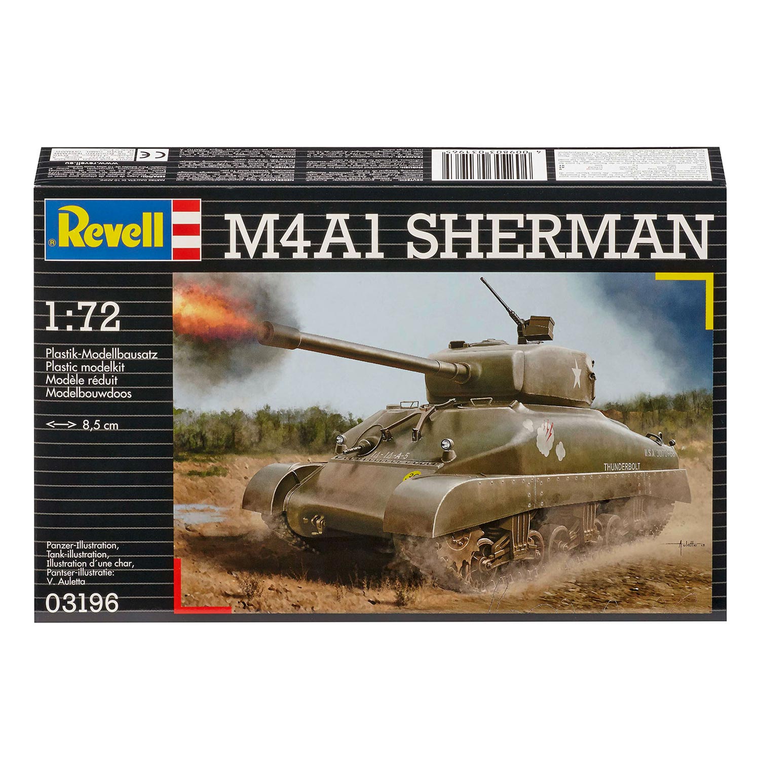 Revell M4A1 Sherman Tank
