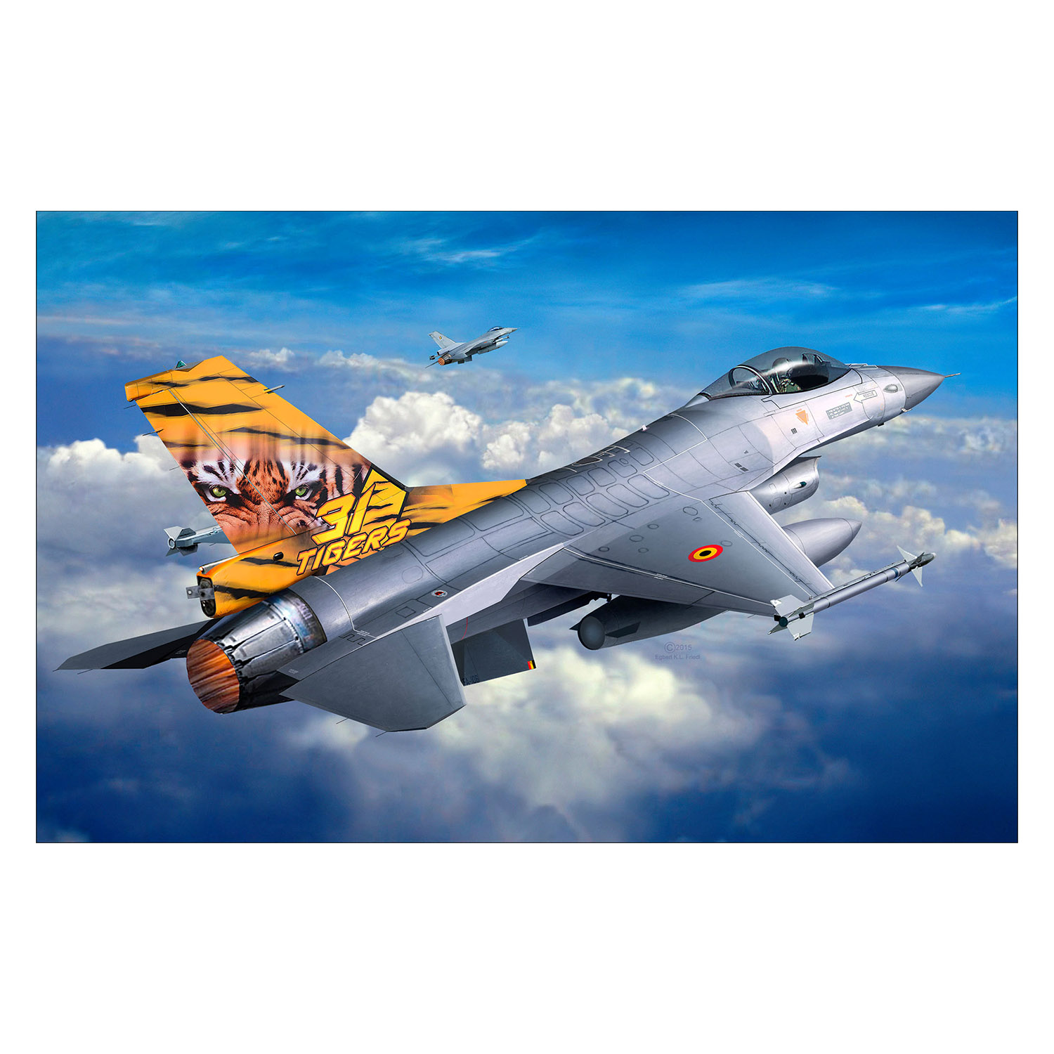 Revell F-16 Tiger Straaljager