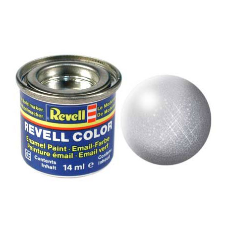 Revell Emaille-Farbe Nr. 90 – Silber, Metallic