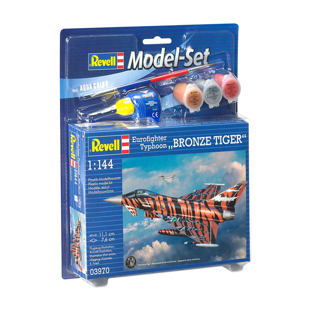 Revell Model Set Eurofighter 'Bronze Tiger' Vliegtuig