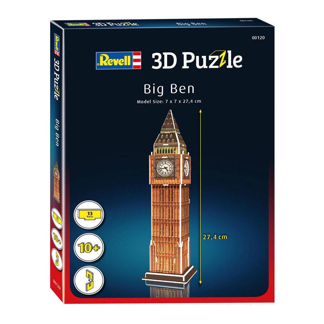 Kit de construction de puzzle 3D Revell - BIG Ben