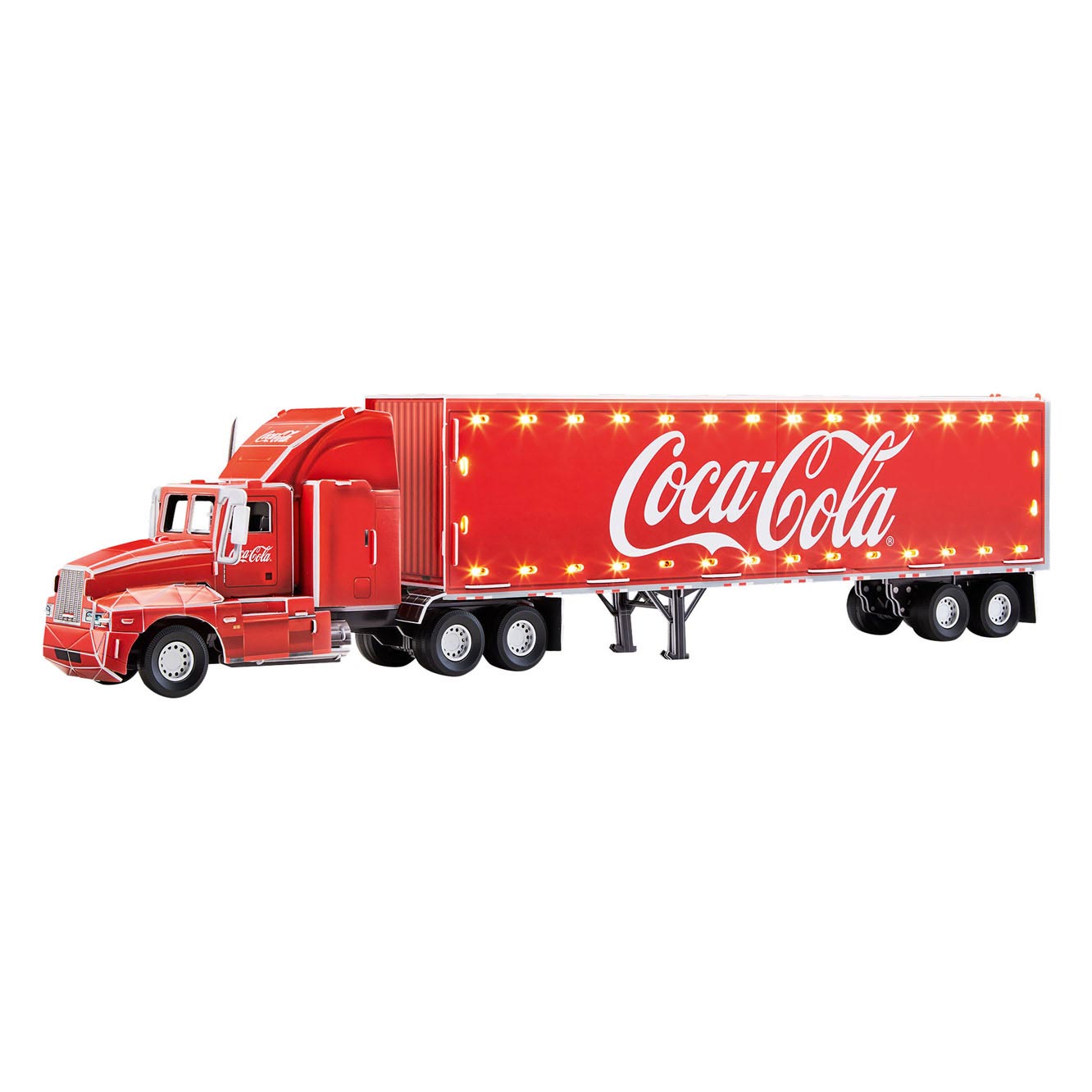 Revell 3D Puzzel  Bouwpakket - Coca-Cola Truck LED Edition