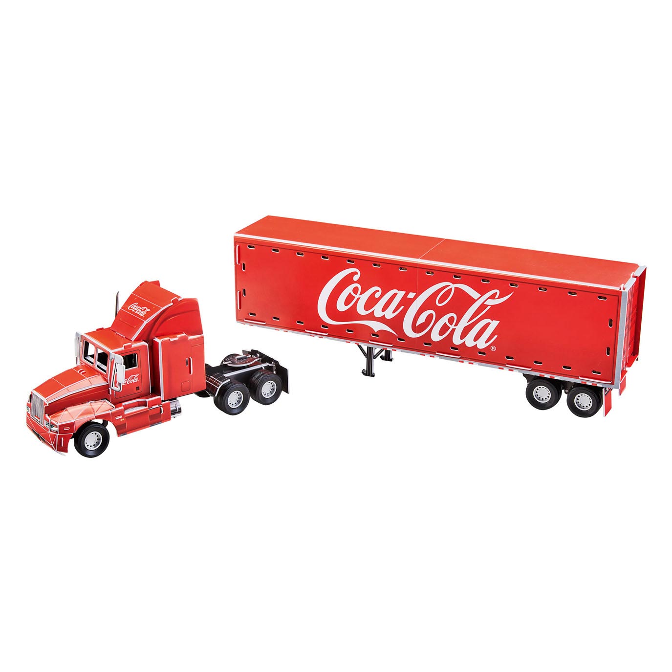 Revell 3D-Puzzle-Bausatz – Coca-Cola Truck LED Edition