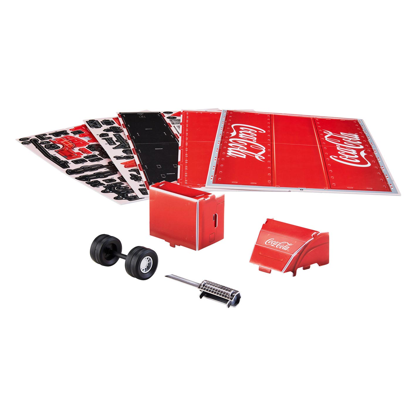 Revell 3D Puzzel  Bouwpakket - Coca-Cola Truck LED Edition