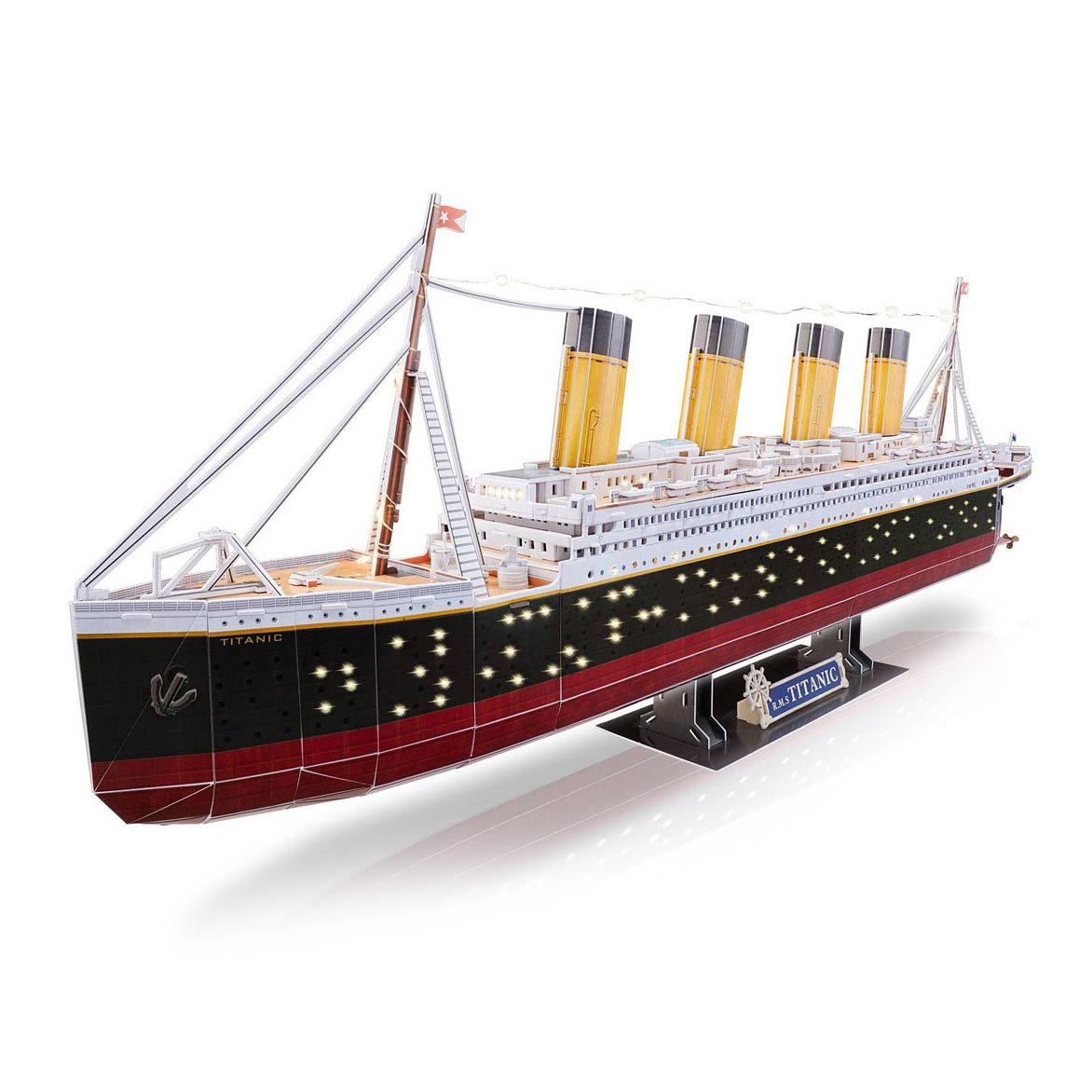 Revell Kit de construction puzzle 3D - Édition LED RMS Titanic