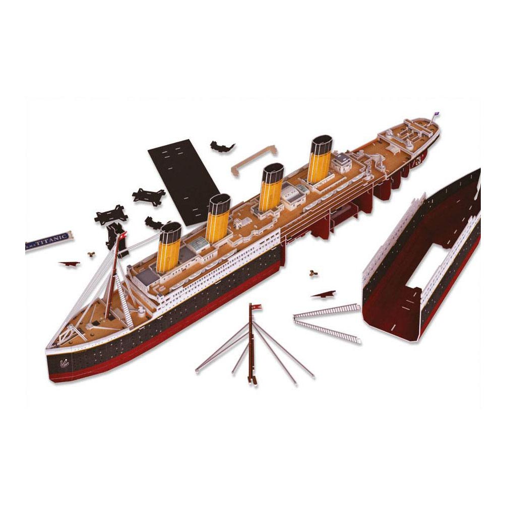 Revell 3D-Puzzle-Bausatz – RMS Titanic LED Edition