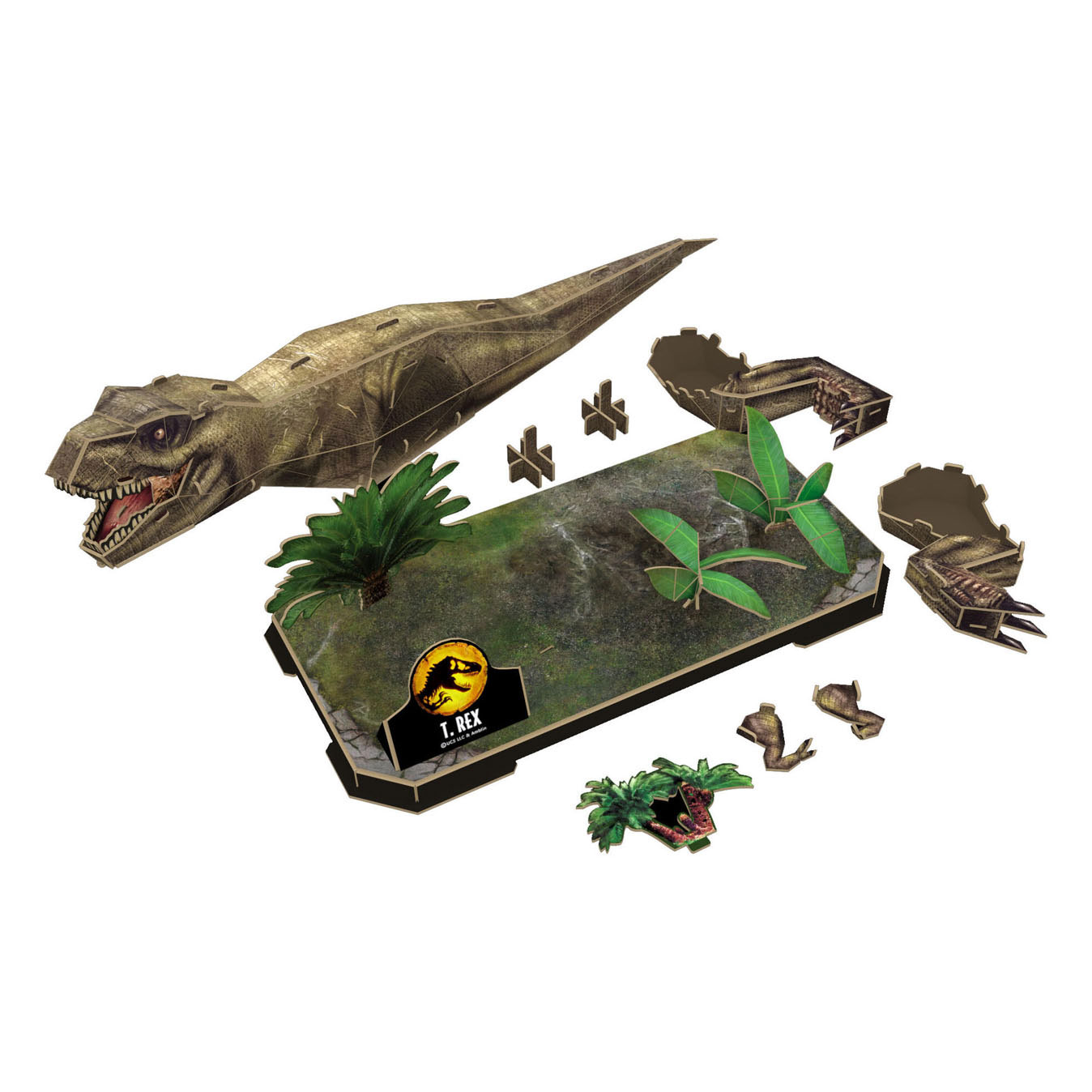 Kit de construction de puzzle Revell 3D - Jurassic World Dominion T-Rex