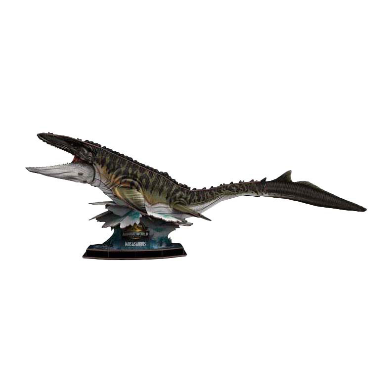 Kit de construction de puzzle 3D Revell Jurassic World - Mosasaurus - 83dlg.