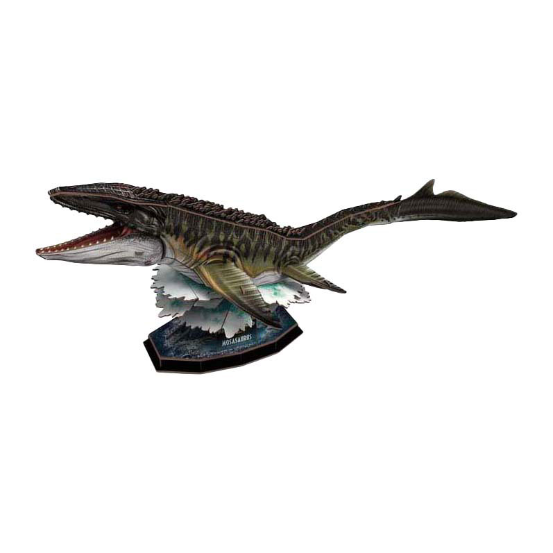 Kit de construction de puzzle 3D Revell Jurassic World - Mosasaurus - 83dlg.