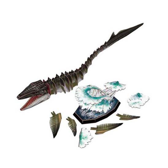 Kit de construction de puzzle 3D Revell Jurassic World - Mosasaurus - 83dlg.