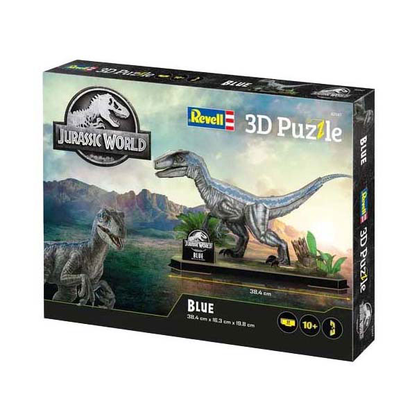 Kit de construction de puzzle 3D Revell Jurassic World - Vélociraptor - 57dlg.