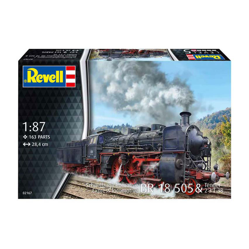 Revell Modelbouwpakket - Express Locomotive 1:87 - 163dlg. Revell Modelbouwpakket - Express Locomotive 1:87 - 163dlg.