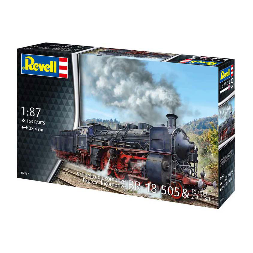 Revell Modelbouwpakket - Express Locomotive 1:87 - 163dlg. Revell Modelbouwpakket - Express Locomotive 1:87 - 163dlg.