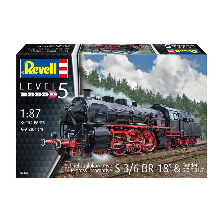 Revell Modelbouwpakket - Express Locomotive 1:87 - 154dlg. Revell Modelbouwpakket - Express Locomotive 1:87 - 154dlg.