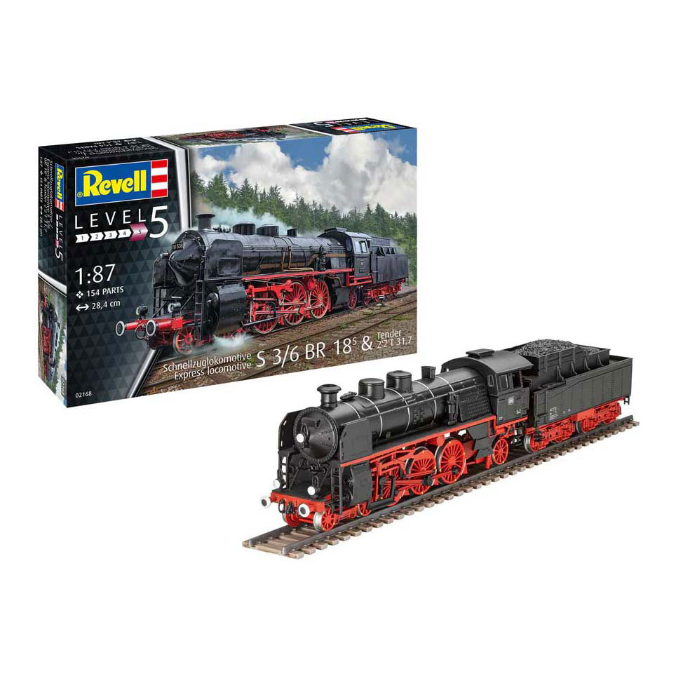 Revell Modelbouwpakket - Express Locomotive 1:87 - 154dlg. Revell Modelbouwpakket - Express Locomotive 1:87 - 154dlg.