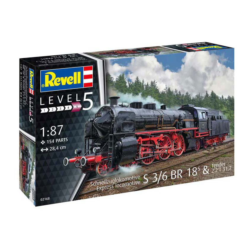 Revell Modelbouwpakket - Express Locomotive 1:87 - 154dlg. Revell Modelbouwpakket - Express Locomotive 1:87 - 154dlg.