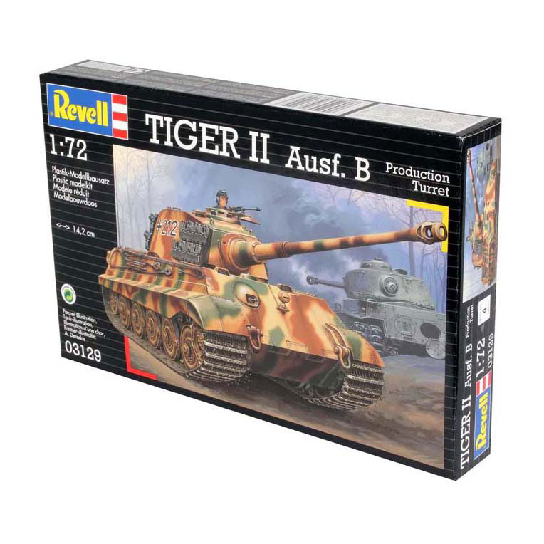 Revell Modelbouwpakket - Tiger II Ausf. B 1:72 - 144dlg. Revell Modelbouwpakket - Tiger II Ausf. B 1:72 - 144dlg.