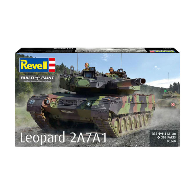 Maquette Revell - Leopard 2A7A1 1:35 - 250 pièces.
