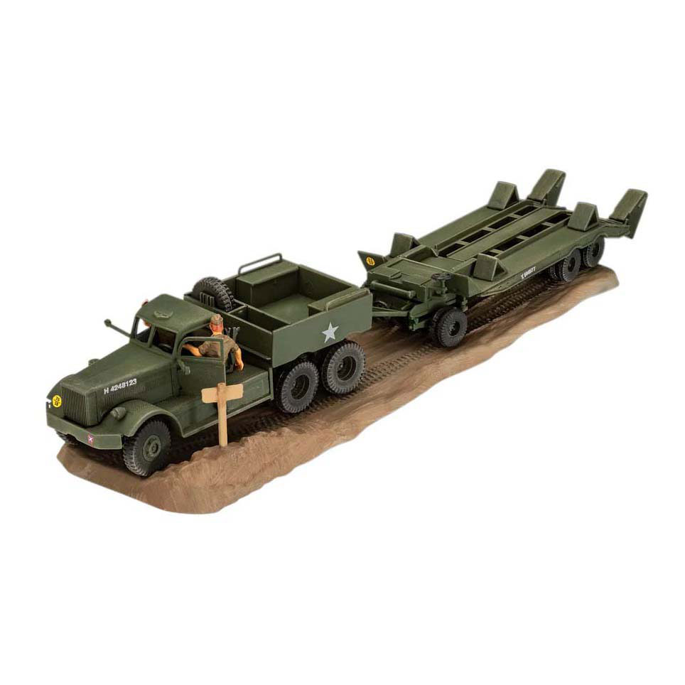 Revell Modelbouwpakket - M19 Tank Transporter 1:76 - 140dlg.