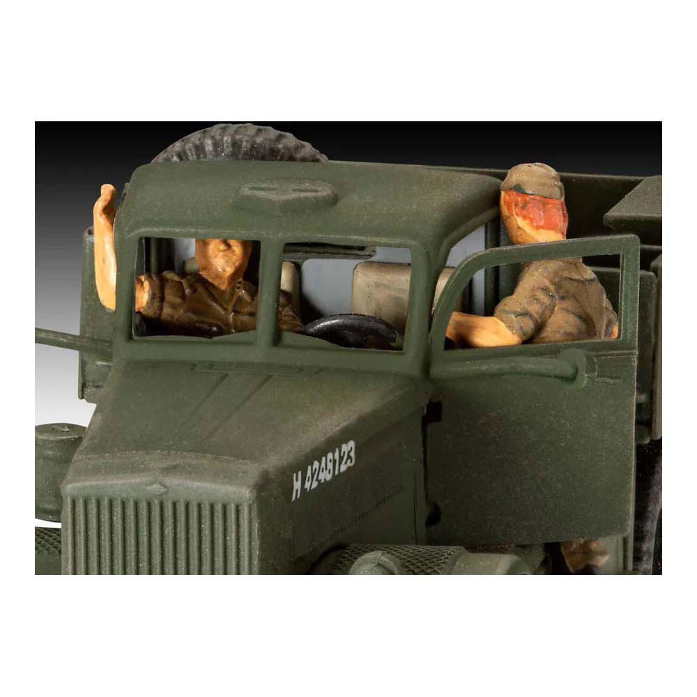 Revell Modelbouwpakket - M19 Tank Transporter 1:76 - 140dlg. Revell Modelbouwpakket - M19 Tank Transporter 1:76 - 140dlg.