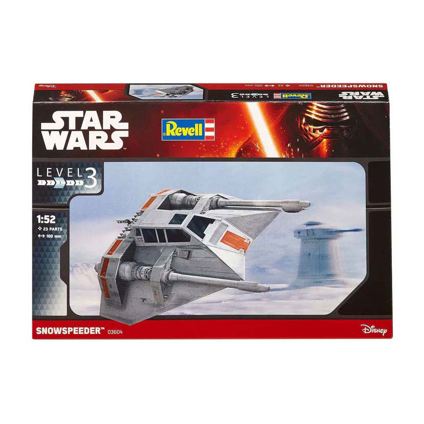 Kit de construction de modèles Revell - Voyage spatial - Star Wars Snowspeeder 1:52 - 23dlg. Kit de construction de modèles Revell - Voyage spatial - Star Wars Snowspeeder 1:52 - 23dlg.