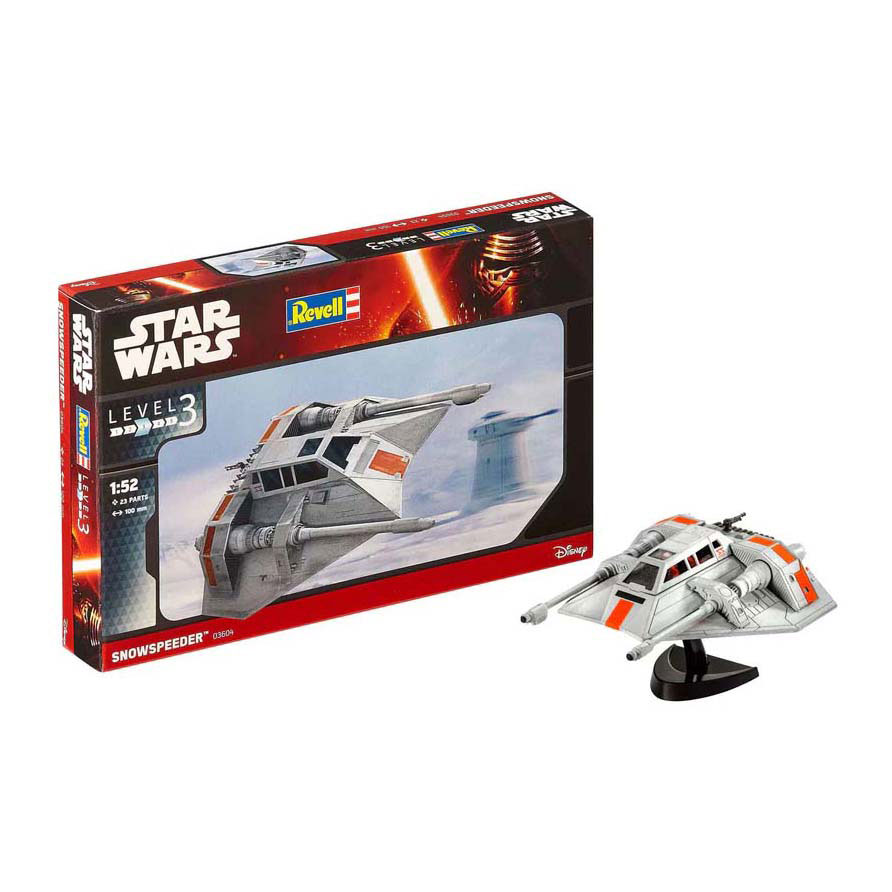 Kit de construction de modèles Revell - Voyage spatial - Star Wars Snowspeeder 1:52 - 23dlg. Kit de construction de modèles Revell - Voyage spatial - Star Wars Snowspeeder 1:52 - 23dlg.