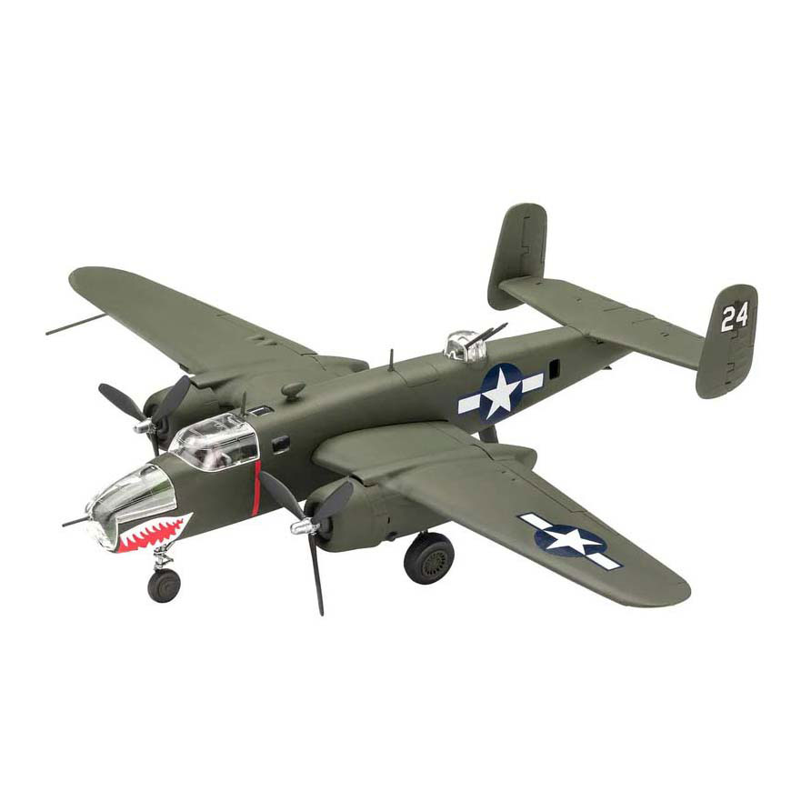 Kit de construction de modèles Revell - B-25 Mitchell - 44 pièces.