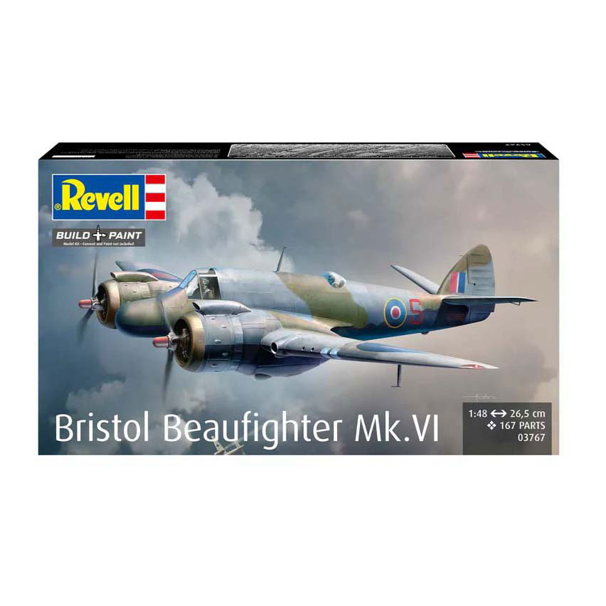 Revell Modelbouwpakket - Bristol Beaufighter Mk. VI 1:48 - 167dlg. Revell Modelbouwpakket - Bristol Beaufighter Mk. VI 1:48 - 167dlg.