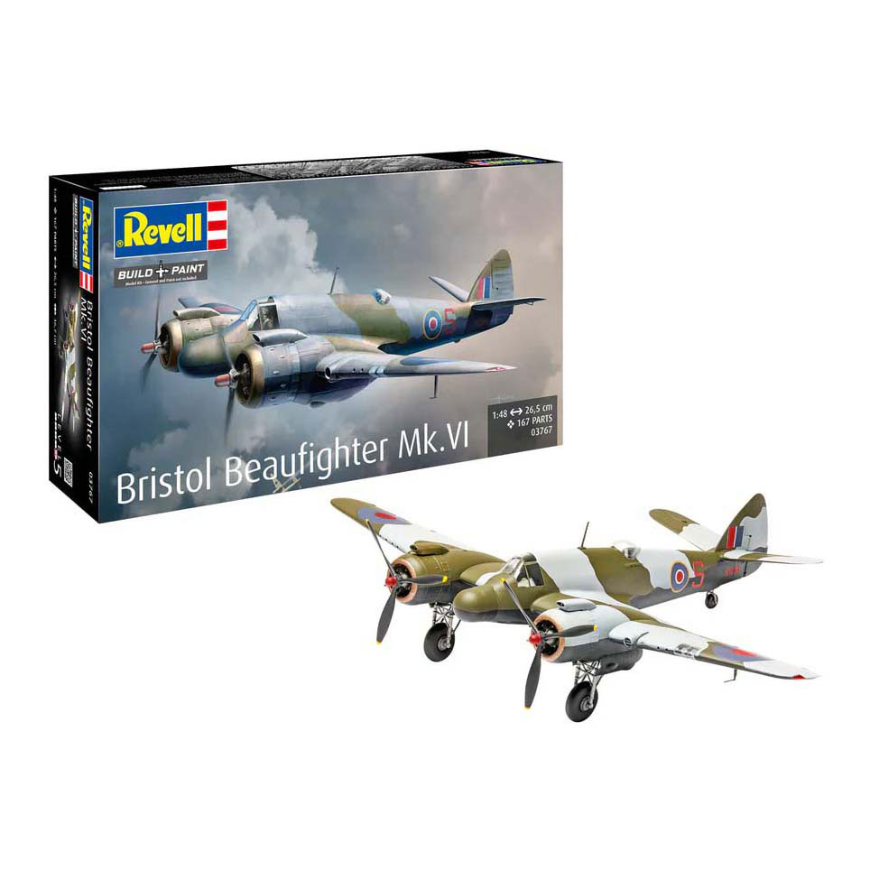 Revell Modelbouwpakket - Bristol Beaufighter Mk. VI 1:48 - 167dlg. Revell Modelbouwpakket - Bristol Beaufighter Mk. VI 1:48 - 167dlg.