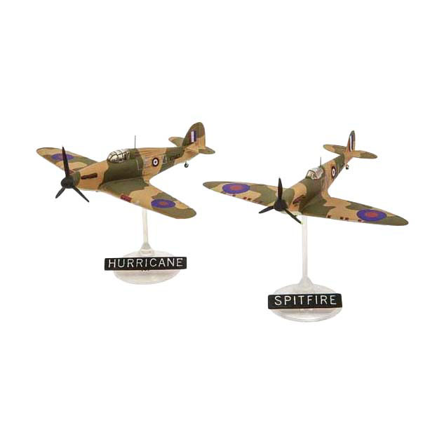 Maquette Revell - Spitfire Mk.1a et Hurricane Mk.1 1:144 - 31 pièces.
