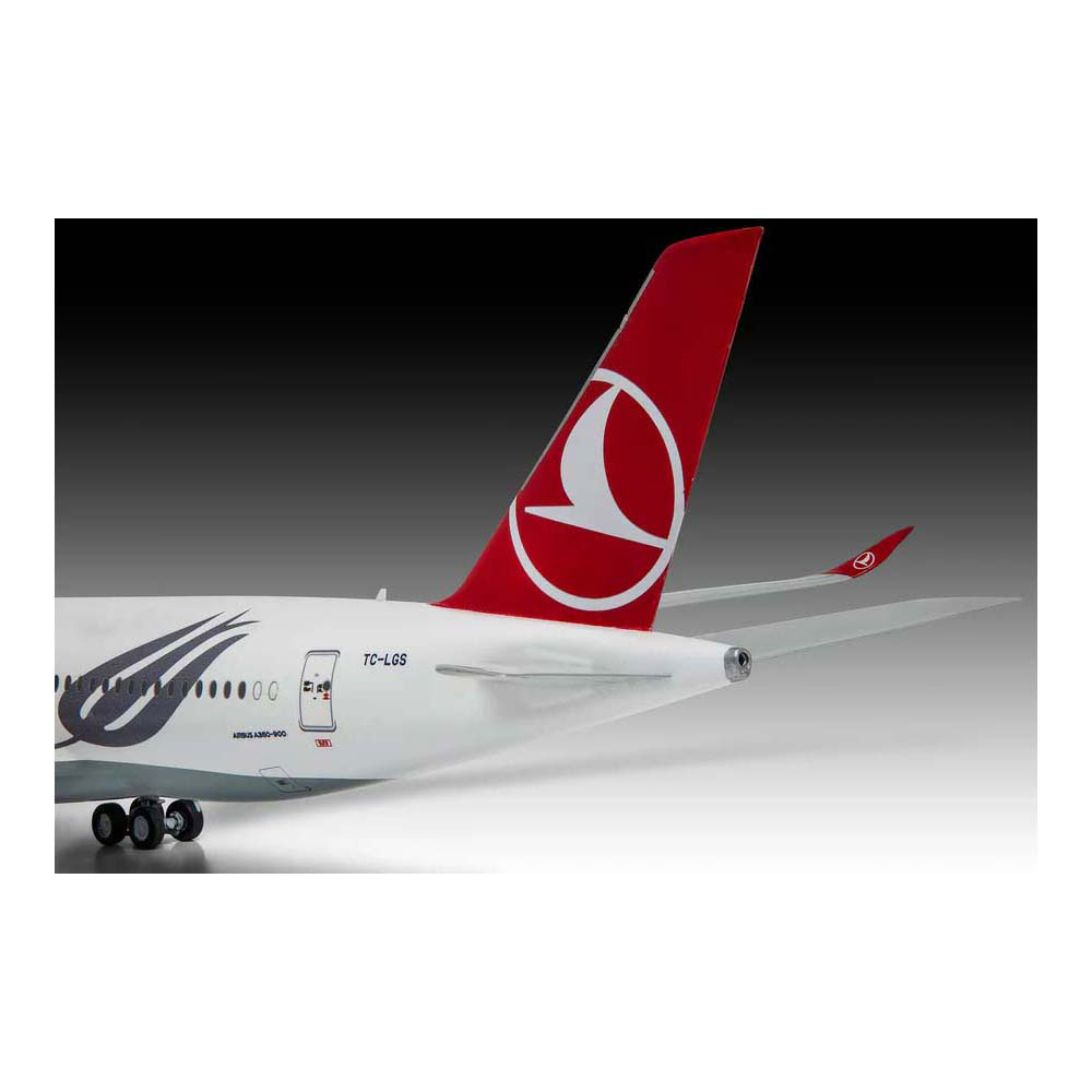 Revell Modelbouwpakket - Airbus A350-900 Turkish Airlines 1:144 - 120dlg. Revell Modelbouwpakket - Airbus A350-900 Turkish Airlines 1:144 - 120dlg.