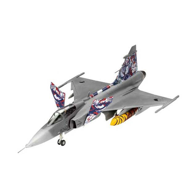Revell Modellbausatz - Saab JAS-39C Gripen 1:72 - 120dlg. Revell Modellbausatz - Saab JAS-39C Gripen 1:72 - 120dlg.