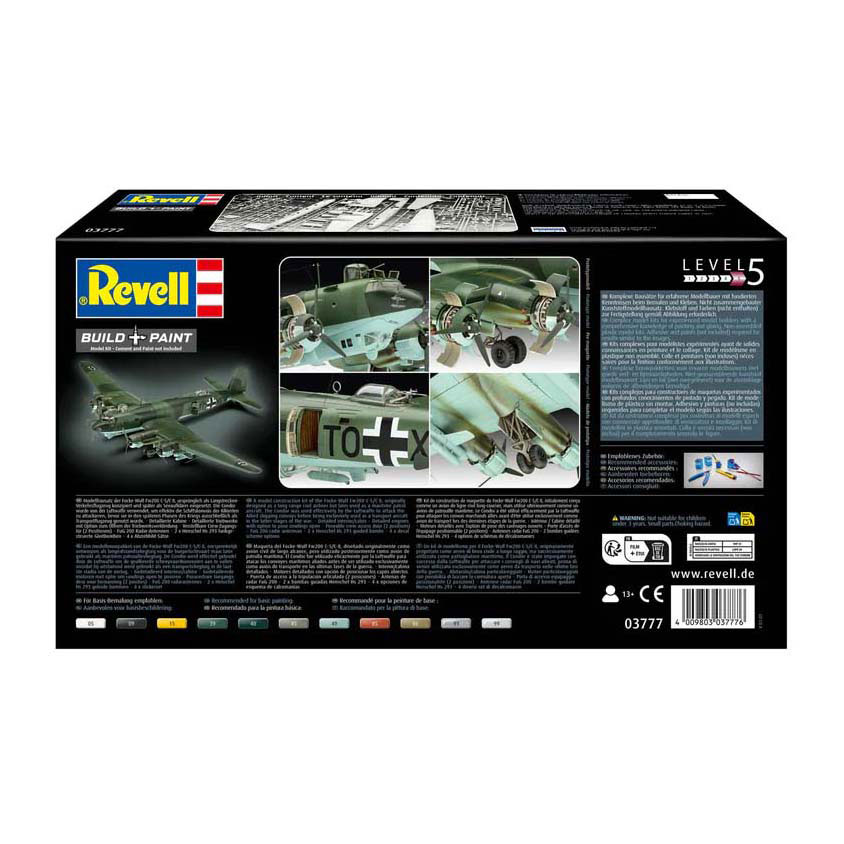 Revell Modelbouwpakket - Focke-Wulf Fw 200 C-5/C-8 Condor 1:72 - 240dlg.